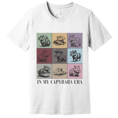 In My Capybara Era Capybara Lover Gift Premium T-Shirt