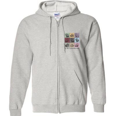 In My Capybara Era Capybara Lover Gift Full Zip Hoodie