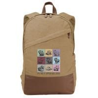 In My Capybara Era Capybara Lover Gift Cotton Canvas Backpack