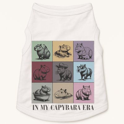 In My Capybara Era Capybara Lover Gift Doggie Tank