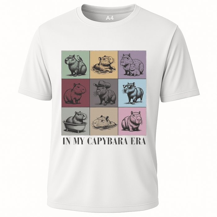 In My Capybara Era Capybara Lover Gift Cooling Performance Crew T-Shirt