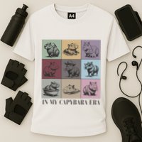 In My Capybara Era Capybara Lover Gift Cooling Performance Crew T-Shirt
