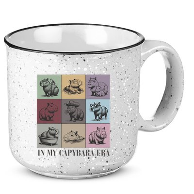 In My Capybara Era Capybara Lover Gift 15oz Campfire Ceramic Mug