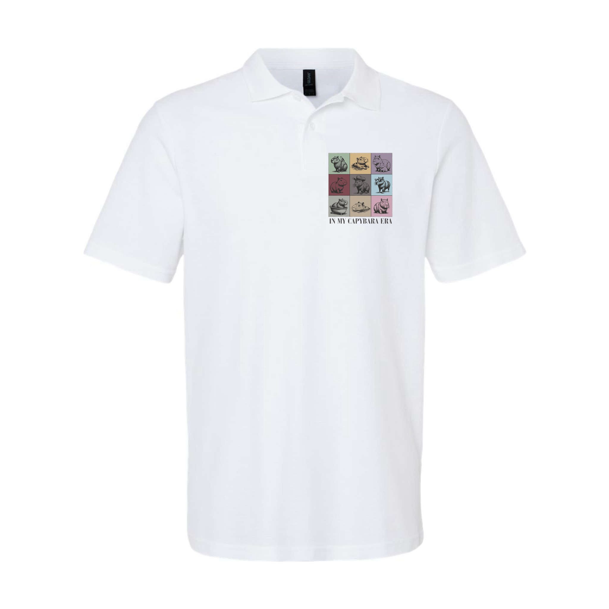 In My Capybara Era Capybara Lover Gift Polo