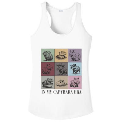In My Capybara Era Capybara Lover Gift Ladies PosiCharge Competitor Racerback Tank