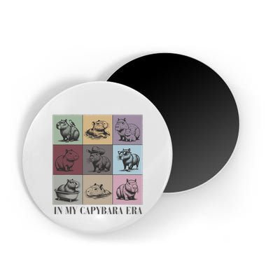 In My Capybara Era Capybara Lover Gift Magnet