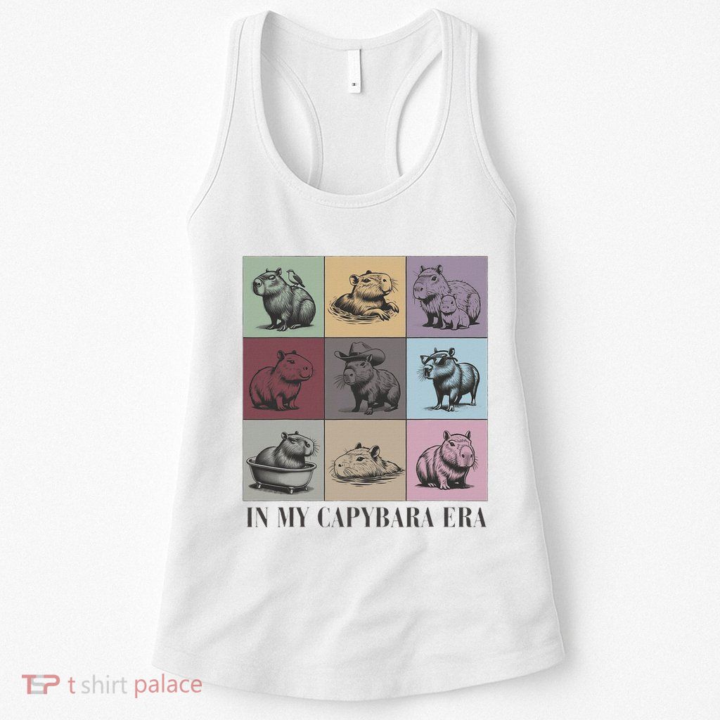 In My Capybara Era Capybara Lover Gift Womens Tank Top