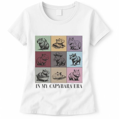 In My Capybara Era Capybara Lover Gift Womens T-Shirt