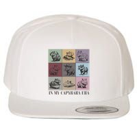 In My Capybara Era Capybara Lover Gift Wool Snapback Cap