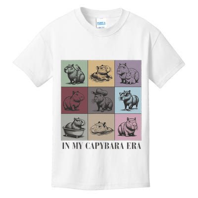 In My Capybara Era Capybara Lover Gift Kids T-Shirt
