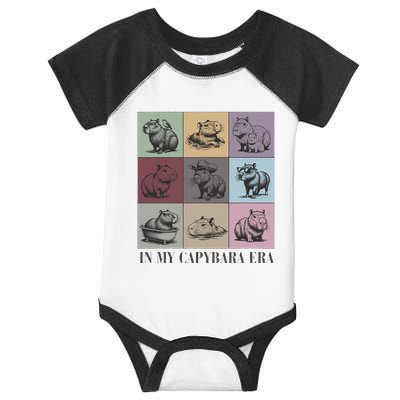 In My Capybara Era Capybara Lover Gift Infant Baby Jersey Bodysuit