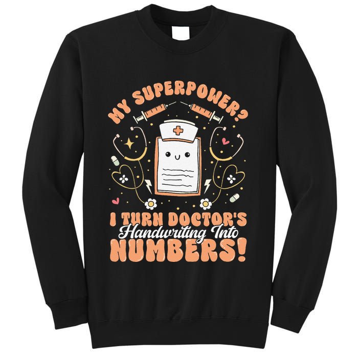 Icd Medical Coder Coding Worker Billing Handwriting Humor Sweatshirt