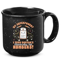 Icd Medical Coder Coding Worker Billing Handwriting Humor 15oz Campfire Ceramic Mug