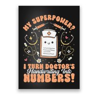 Icd Medical Coder Coding Worker Billing Handwriting Humor Poster
