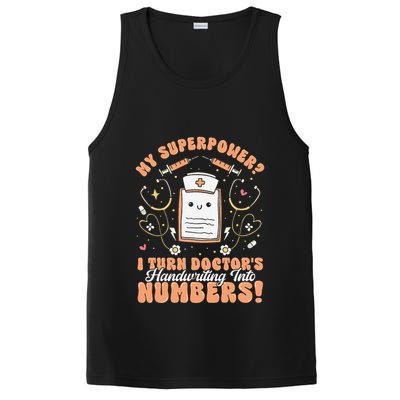 Icd Medical Coder Coding Worker Billing Handwriting Humor PosiCharge Competitor Tank