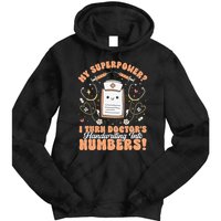 Icd Medical Coder Coding Worker Billing Handwriting Humor Tie Dye Hoodie