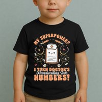 Icd Medical Coder Coding Worker Billing Handwriting Humor Toddler T-Shirt