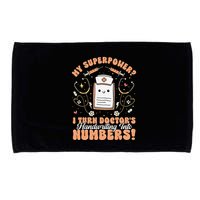 Icd Medical Coder Coding Worker Billing Handwriting Humor Microfiber Hand Towel