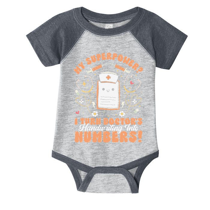 Icd Medical Coder Coding Worker Billing Handwriting Humor Infant Baby Jersey Bodysuit