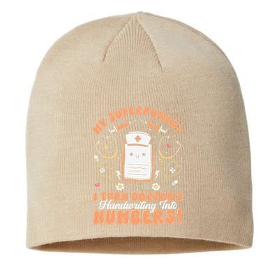 Icd Medical Coder Coding Worker Billing Handwriting Humor Sustainable Beanie