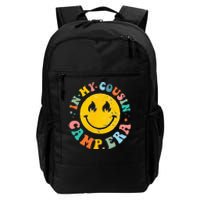 In My Cousin Camp Era Vintage Vacation Summer Camping Crew Daily Commute Backpack