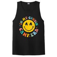 In My Cousin Camp Era Vintage Vacation Summer Camping Crew PosiCharge Competitor Tank