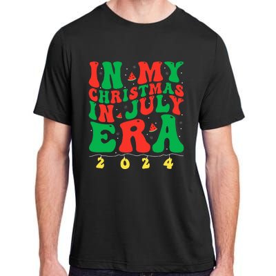 In My Christmas In July Era Groovy Xmas Summer Adult ChromaSoft Performance T-Shirt