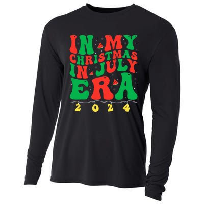 In My Christmas In July Era Groovy Xmas Summer Cooling Performance Long Sleeve Crew