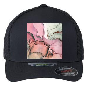 Ink Modern Contemporary Art Painting Flexfit Unipanel Trucker Cap