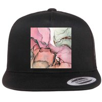 Ink Modern Contemporary Art Painting Flatbill Hat