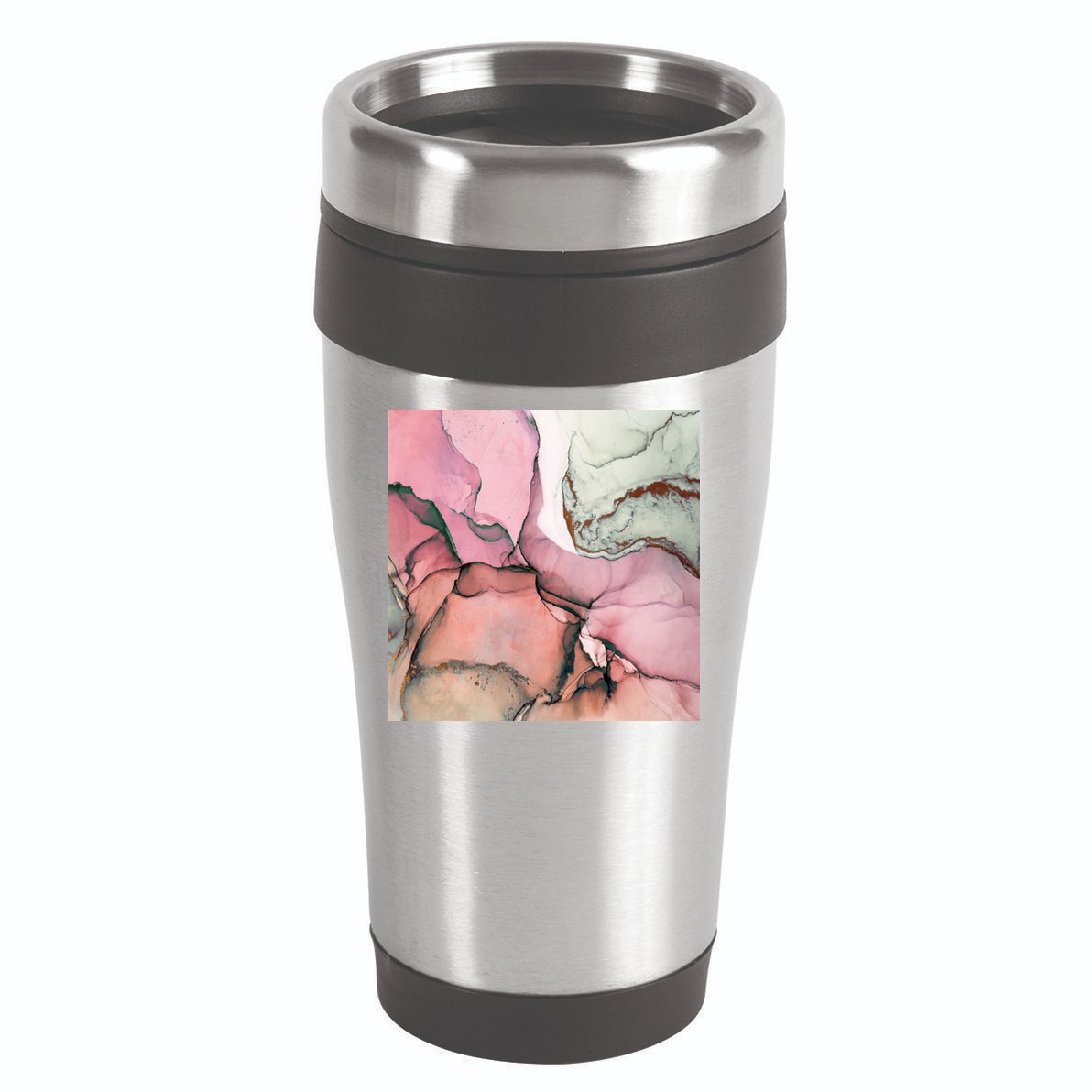 Ink Modern Contemporary Art Painting 16oz Travel Tumbler
