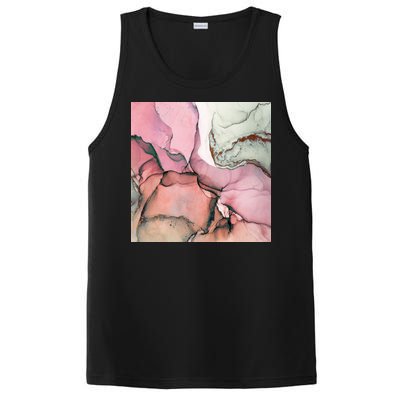 Ink Modern Contemporary Art Painting PosiCharge Competitor Tank