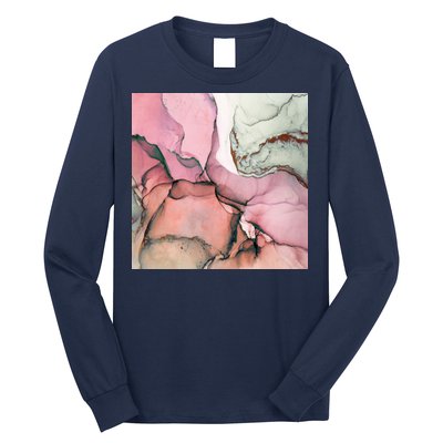 Ink Modern Contemporary Art Painting Long Sleeve Shirt