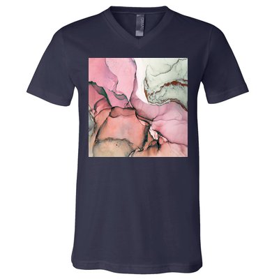 Ink Modern Contemporary Art Painting V-Neck T-Shirt