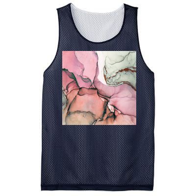 Ink Modern Contemporary Art Painting Mesh Reversible Basketball Jersey Tank