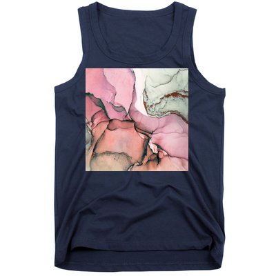 Ink Modern Contemporary Art Painting Tank Top