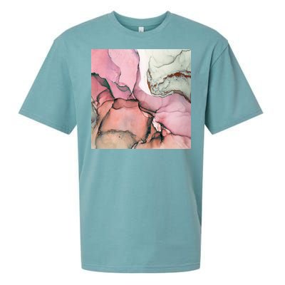 Ink Modern Contemporary Art Painting Sueded Cloud Jersey T-Shirt