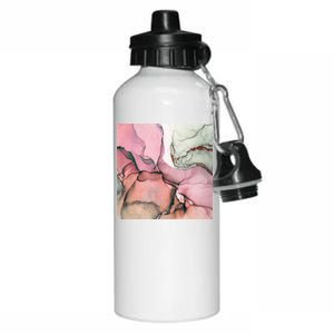 Ink Modern Contemporary Art Painting Aluminum Water Bottle