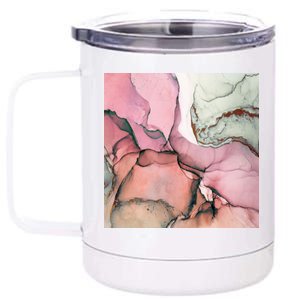 Ink Modern Contemporary Art Painting 12 oz Stainless Steel Tumbler Cup