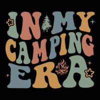 In My Camping Era Retro Wavy Groovy Style For Camper Gift Impact Tech Backpack