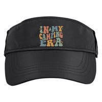 In My Camping Era Retro Wavy Groovy Style For Camper Gift Adult Drive Performance Visor