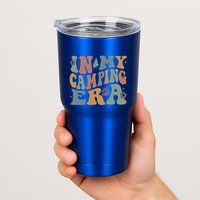 In My Camping Era Retro Wavy Groovy Style For Camper Gift Tumbler
