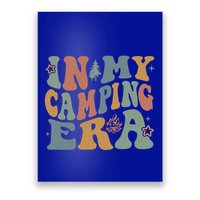 In My Camping Era Retro Wavy Groovy Style For Camper Gift Poster