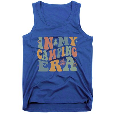 In My Camping Era Retro Wavy Groovy Style For Camper Gift Tank Top