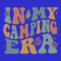 In My Camping Era Retro Wavy Groovy Style For Camper Gift Short Acrylic Beanie