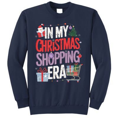 In My Christmas Shopping Era Cute Xmas Merry Christmas Women Sweatshirt