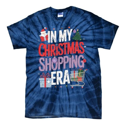 In My Christmas Shopping Era Cute Xmas Merry Christmas Women Tie-Dye T-Shirt