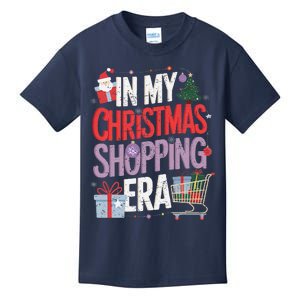 In My Christmas Shopping Era Cute Xmas Merry Christmas Women Kids T-Shirt