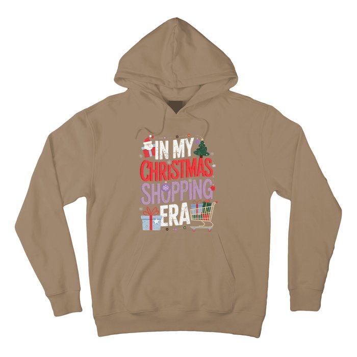 In My Christmas Shopping Era Cute Xmas Merry Christmas Women Hoodie