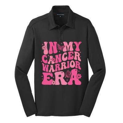 In My Cancer Warrior Era Cancer Awareness Month Silk Touch Performance Long Sleeve Polo